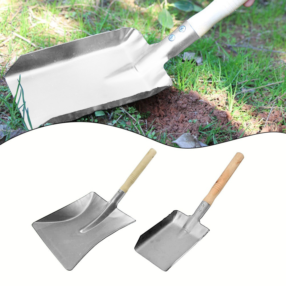 Soil Scoop Tool - مجرفة مداخن من الفولاذ المقاوم للصدأ،