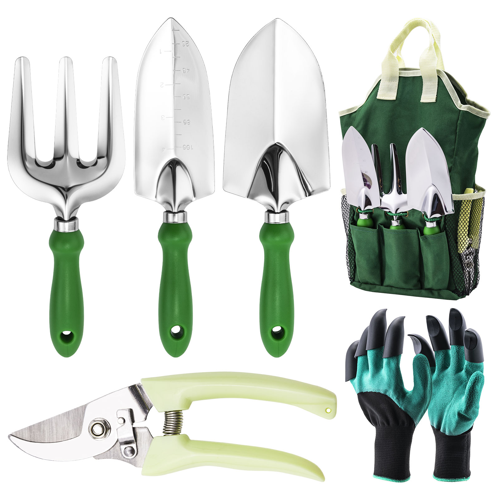 Soil Scoop Tool - مجموعة أدوات الحدائق من جوتور تشمل