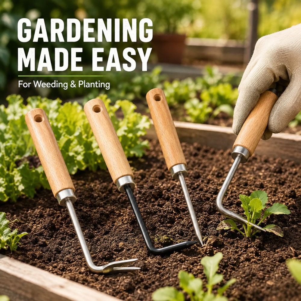 Soil Scoop Tool - أداة إزالة الأعشاب متعددة الوظائف للحدائق،