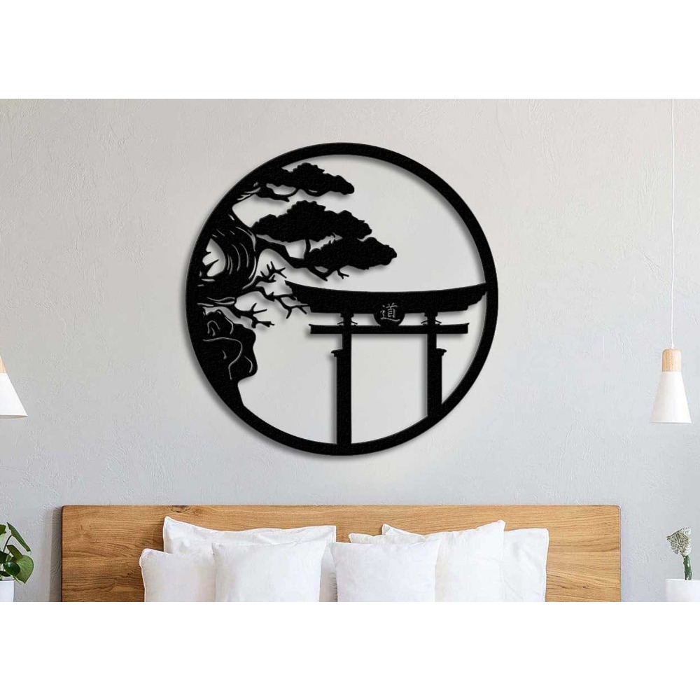 Bonsai Garden Wall - ديكور جداري معدني على شكل شجرة