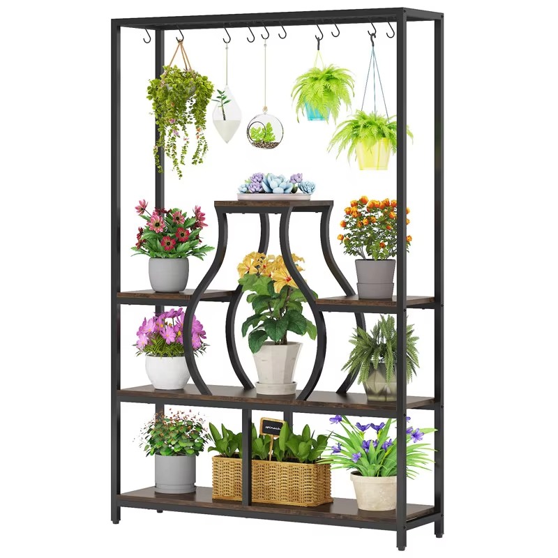 رف معلق للزهور لتزيين الحدائق  - مراجعة Bonsai Garden Wall وسعره