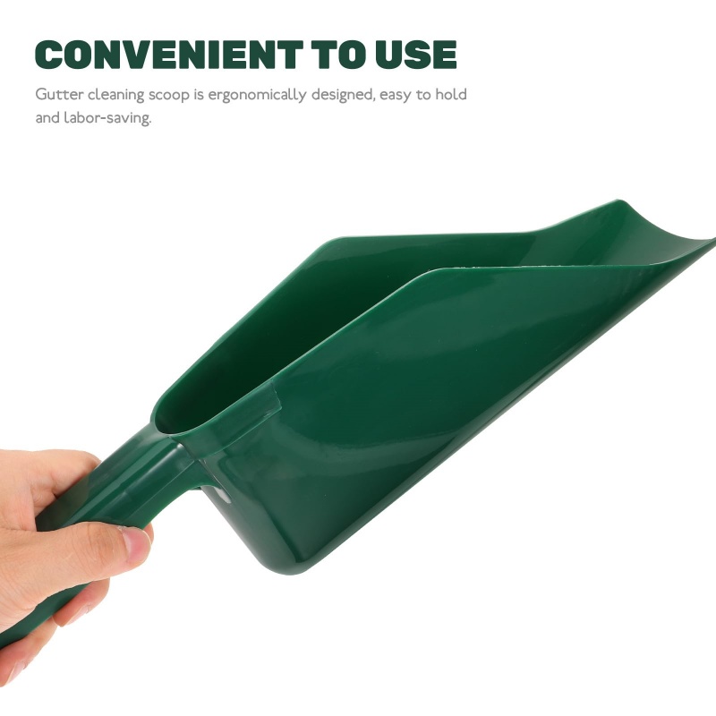 مغرفة مزراب طويلة ، أداة تنظيف - مراجعة Soil Scoop Tool وسعره