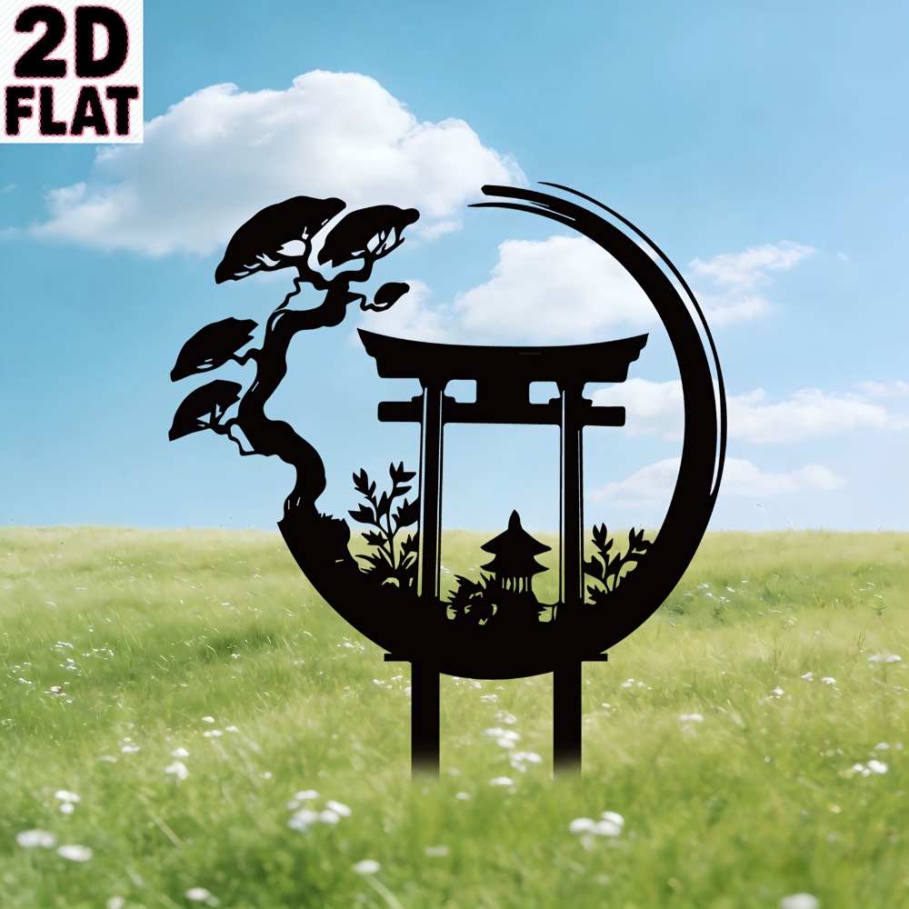 CIFBUY فن جداري معدني، منحوتة  - مراجعة Bonsai Garden Wall وسعره