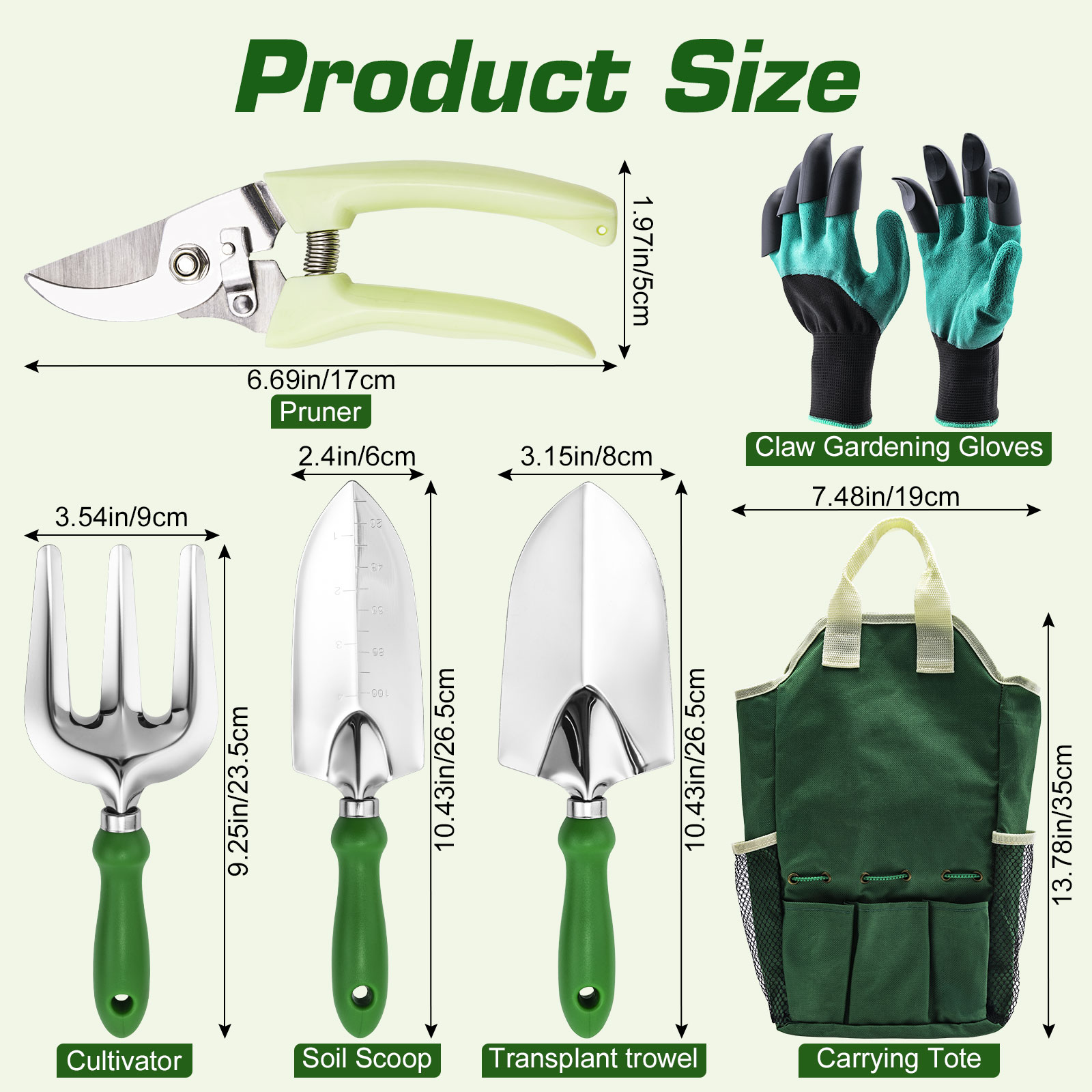 مجموعة أدوات الحدائق من جوتور  - مراجعة Soil Scoop Tool وسعره